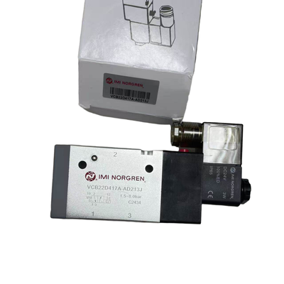 Βαλβίδα κενού μεγάλης οπής IMI Norgren VCB22D417A-AD213J G1/2 24VDC 3/2 NC Μονοσταθμική Ηλεκτροβαλβίδα Κατευθυντικής Βαλβίδας για Σύστημα κενού υψηλής ροής
