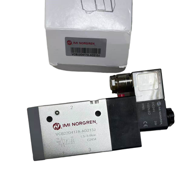 Βαλβίδα κενού μεγάλης οπής IMI Norgren VCB22D417A-AD213J G1/2 24VDC 3/2 NC Μονοσταθμική Ηλεκτροβαλβίδα Κατευθυντικής Βαλβίδας για Σύστημα κενού υψηλής ροής