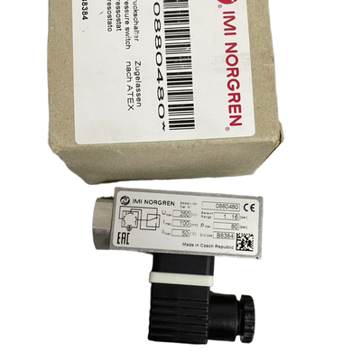 Αντιεκρηκτικός διακόπτης πίεσης NORGREN 0880480 με σπείρωμα G1/4 1 έως 16bar διακόπτης ελέγχου πίεσης για επικίνδυνες περιοχές