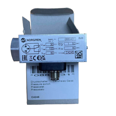 0880431 NORGREN Pressure Switch G1/4 Thread General Industrial Pneumatic Pressure Feedback Switch