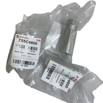 T55C4800 IMI Norgren Ενσωματωμένη Βαλβίδα Αντεπιστροφής Σπείρωμα G1/2 Συμπαγής Πνευματική Βαλβίδα Ελέγχου Αλουμινίου για Μηχανήματα Συσκευασίας