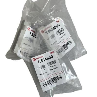 T55C4800 IMI Norgren Ενσωματωμένη Βαλβίδα Αντεπιστροφής Σπείρωμα G1/2 Συμπαγής Πνευματική Βαλβίδα Ελέγχου Αλουμινίου για Μηχανήματα Συσκευασίας