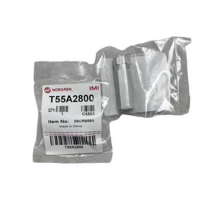 Βαλβίδα αντεπιστροφής με σπείρωμα NPT T55A2800 IMI Norgren 1/4 NPT Ενσωματωμένη Βαλβίδα Μη Επιστροφής Βαλβίδα Αλουμινίου Πνευματική Μονής Κατεύθυνσης Για Αμερικανικό Τυπικό Εξοπλισμό