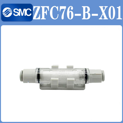 SMC ZFC75‑B‑X01 ZFC76‑B‑X01 Inline Air Filter One‑Touch Push‑In Connector‑100kPa‑1.0MPa 0‑60℃ Compatible PU Nylon Tube For Special Custom Automation Auxiliary Pipeline
