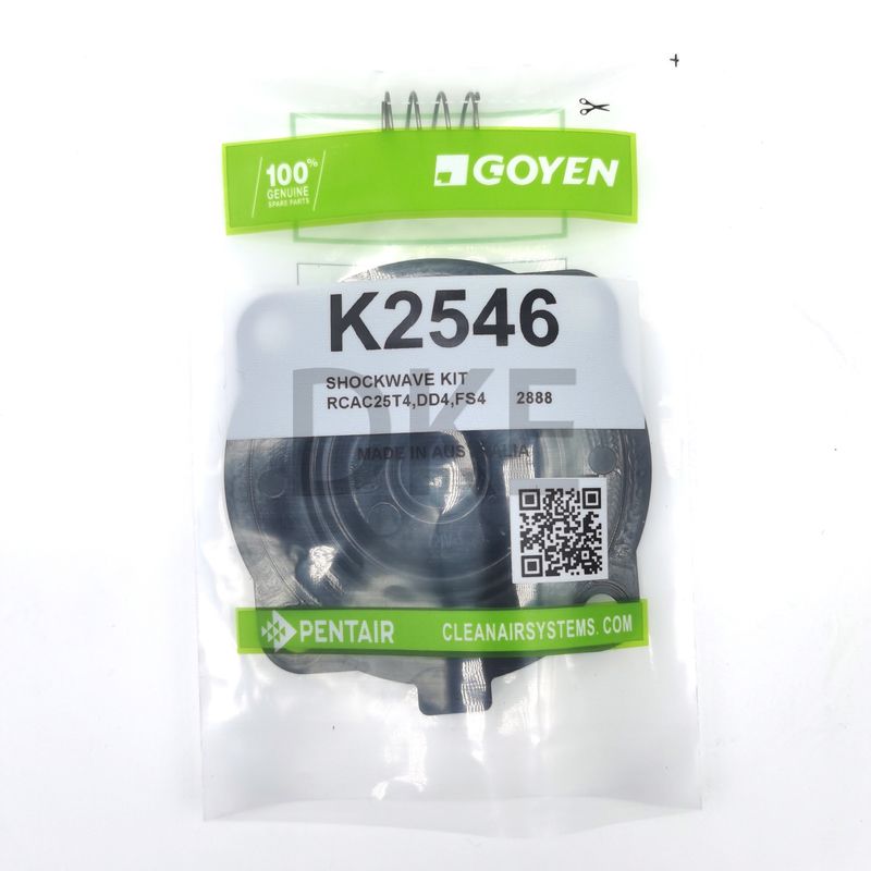 Το υλικό νιτρίλης Goyen RCAC25 Kit διάφραγματος τύπου K2546 σειράς T4, DD4, FS4