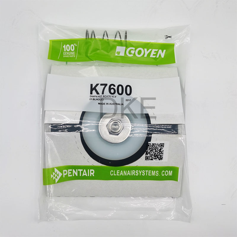Κίτ επισκευής διαφράγματος τύπου Goyen K7600 CA76 / RCA76 Μέγεθος 3" MM T σειράς Buna / Nylon