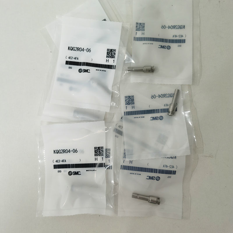 SMC Corporation KQG2R04-06 Μονόαγγελιώδης προσαρμογή μεγέθους σωλήνα 4 mm