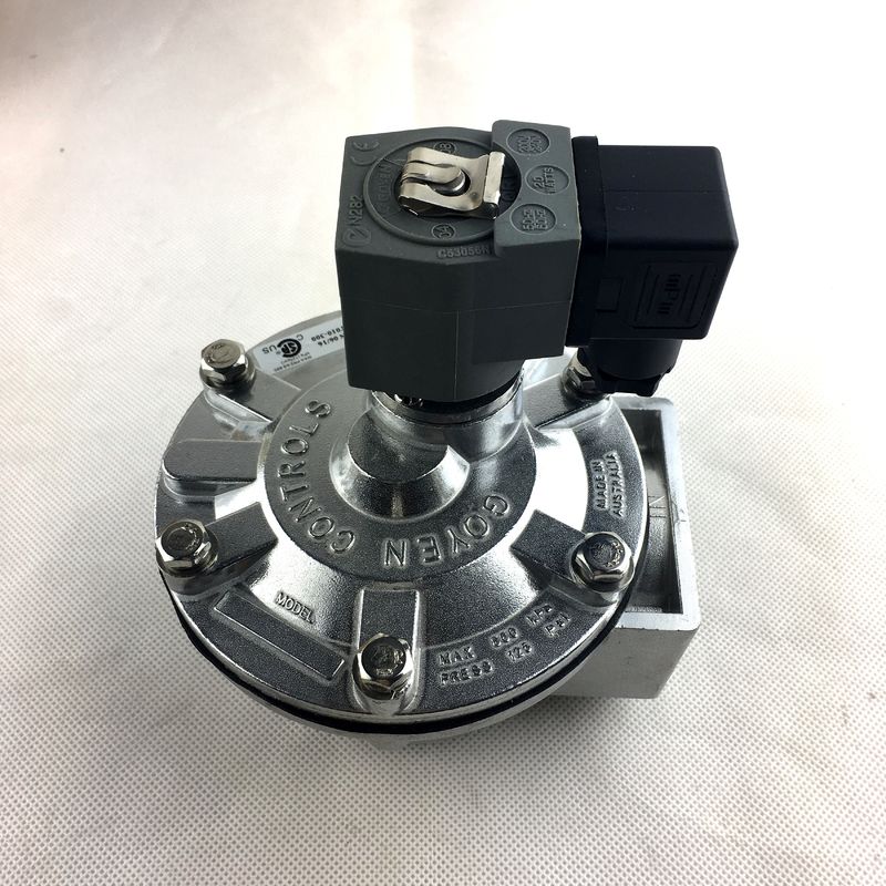 G1 1/2' Πυκνωτικές βαλβίδες GOYEN CA35T 35mm Μέγεθος οπτικού ορόφου Πεδίο πίεσης 5-125 Psi