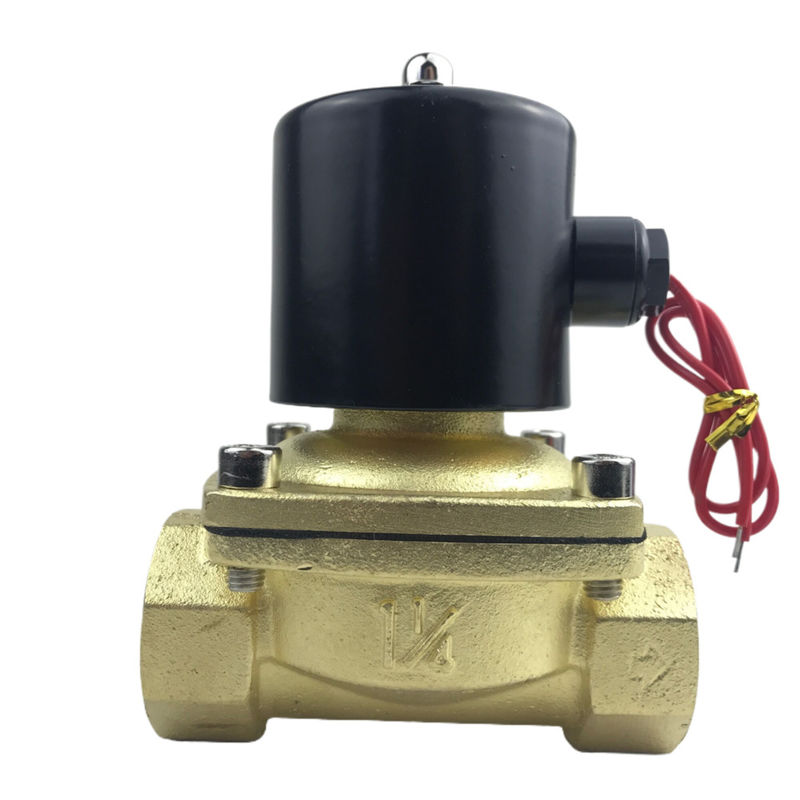 Α/Χ 2W400-40 2 οδοι 1-1/2" αέριο Νερό Πνευματική Ηλεκτρική Σολενοειδή Βαλβίδα Νερό Αέρας κανονικά ανοιχτό