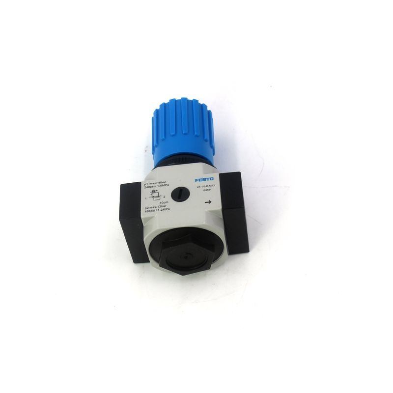 FESTO LR-3/8-D-MIDI 159580 LR-3/8-D-MIDI-MPA 8002256 Κύκλος ρύθμισης πίεσης από κράμα ψευδαργύρου με μετρητή πίεσης 0,5-12 bar