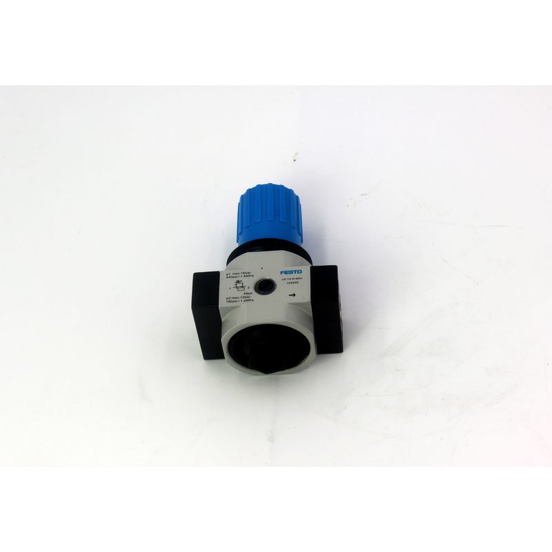 FESTO LR-1/8-D-7-MINI 162582 LR-1/8-D-7-MINI-MPA 8002288 Βαλβίδα ρύθμισης πίεσης από κράμα ψευδαργύρου με μετρητή πίεσης 0,5-7 bar