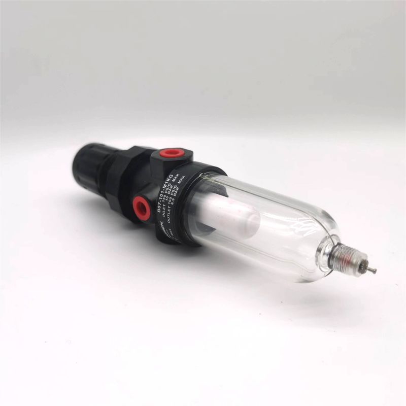Norgren B07-101-M3KG 40μm G 1/8 Ρυθμιστής φίλτρου 0.3-10Bar Εγχειρικός αποχέτευση B07 σειράς φίλτρο/ρυθμιστής 0.3-7 bar