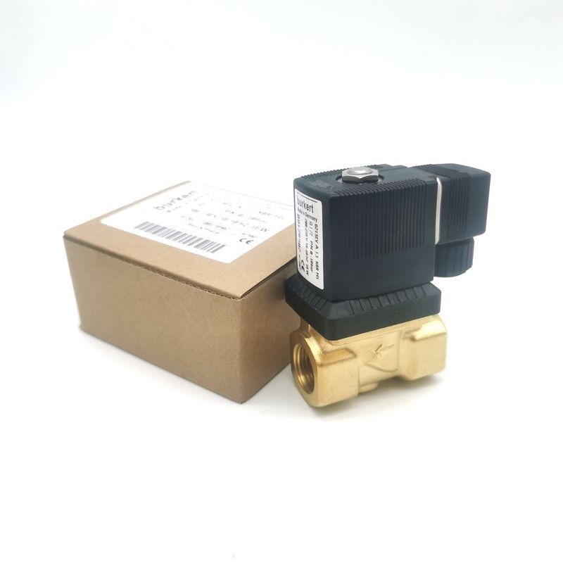 AC220V 00126219 Σολενοειδής βαλβίδα Burkert AC220V 6014 C κανονικά κλειστή G1/8 1.5 Τρύπα ροής 8W Σώμα βαλβίδας από ανοξείδωτο χάλυβα 0~16bar