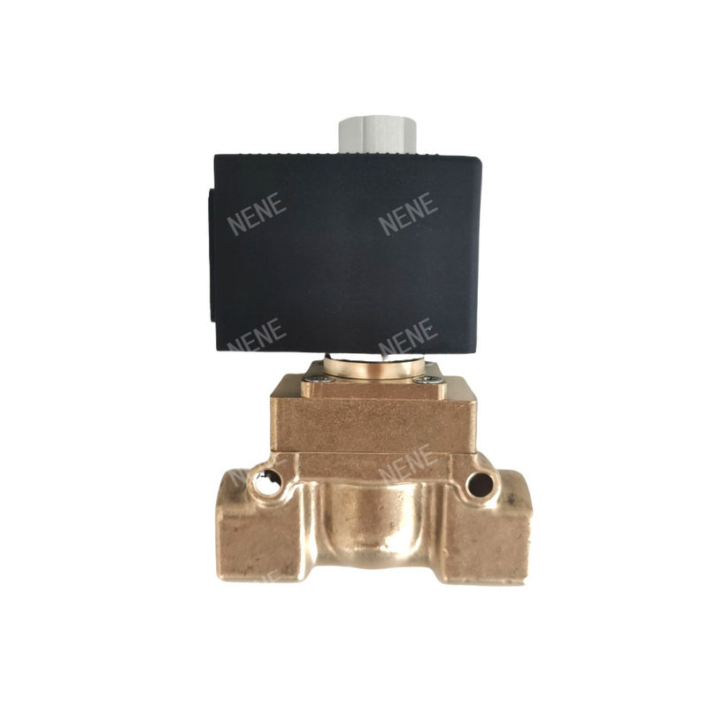 ηλεκτρομαγνητική βαλβίδα 00126161 burkert 6014 D άμεση δράση σύνδεση κάτω πλάκα κανονικά ανοιχτή 2.0 τρύπα ροής DC24V 8W Brass βαλβίδα σώμα 0 ~ 10bar