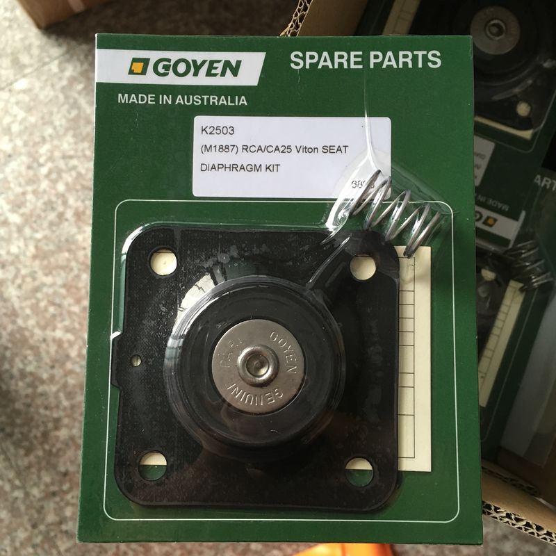 K2503 (M1887) GOYEN Συσκευή επισκευής διαφράγματος βαλβίδας παλμού 1" Viton Valve Model CA32 RCA32T/DD/MM/FS 8003901