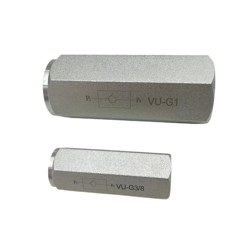 Κωδικός ISO 16/13 Υδραυλική βαλβίδα ελέγχου VU-G1 VU-G3/8 VU-G3/4 VU-G1-1/4 VU-G2