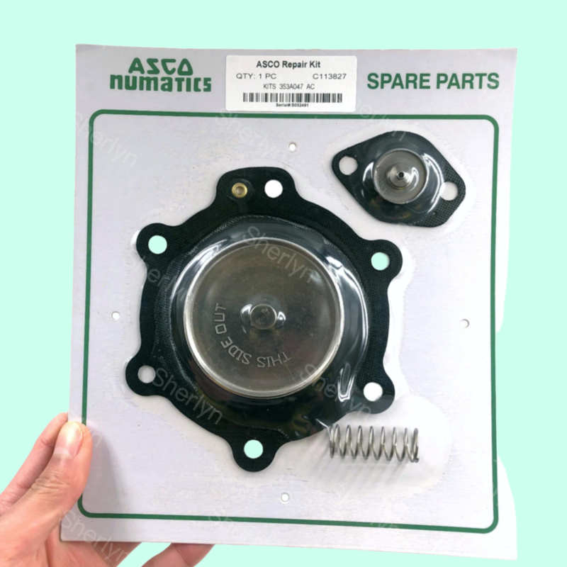 ASCO 1.5 ιντσών κιτ επισκευής διαφράγματος C113827/C140741 ηλεκτρομαγνητική βαλβίδα παλμού SCG353A047 αξεσουάρ συλλέκτη σκόνης NBR/VITON