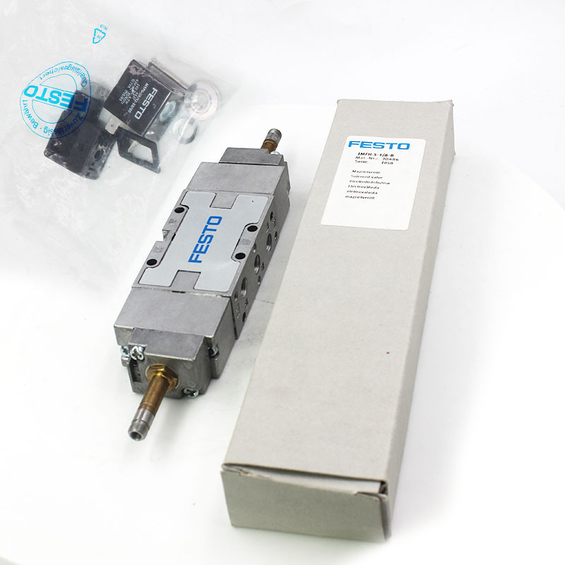 JMFH-5-1/8-B Φέστο Σολενοειδής Βαλβίδα 30486 Tiger 2000, 5/2, dbl sol πωλείται χωριστά, G1/8, int pilot