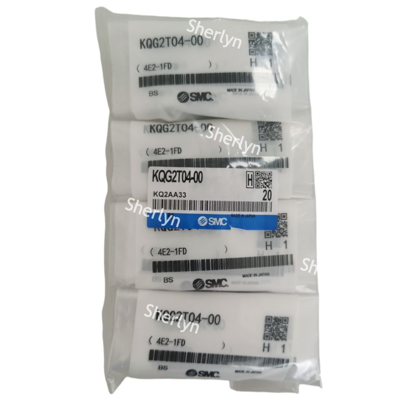 Μονάδα από ανοξείδωτο χάλυβα SMC KQG2T10-00 Μία επαφή κολλητή KQG2 σειρά 4E2-8FE/KQ2AA49