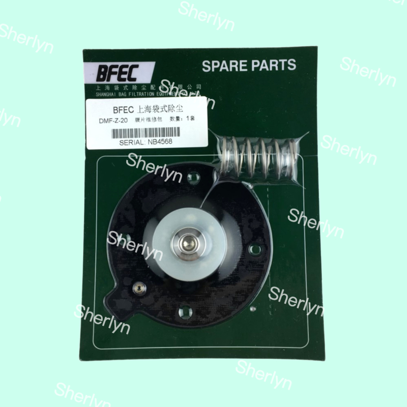 BFEC DMF-Z-20S Γωνιακή 3/4 ίντσας Διαφραγματική Βαλβίδα Παλμού Ηλεκτρομαγνητικής Αφαίρεσης Σκόνης τύπου Repair Bag