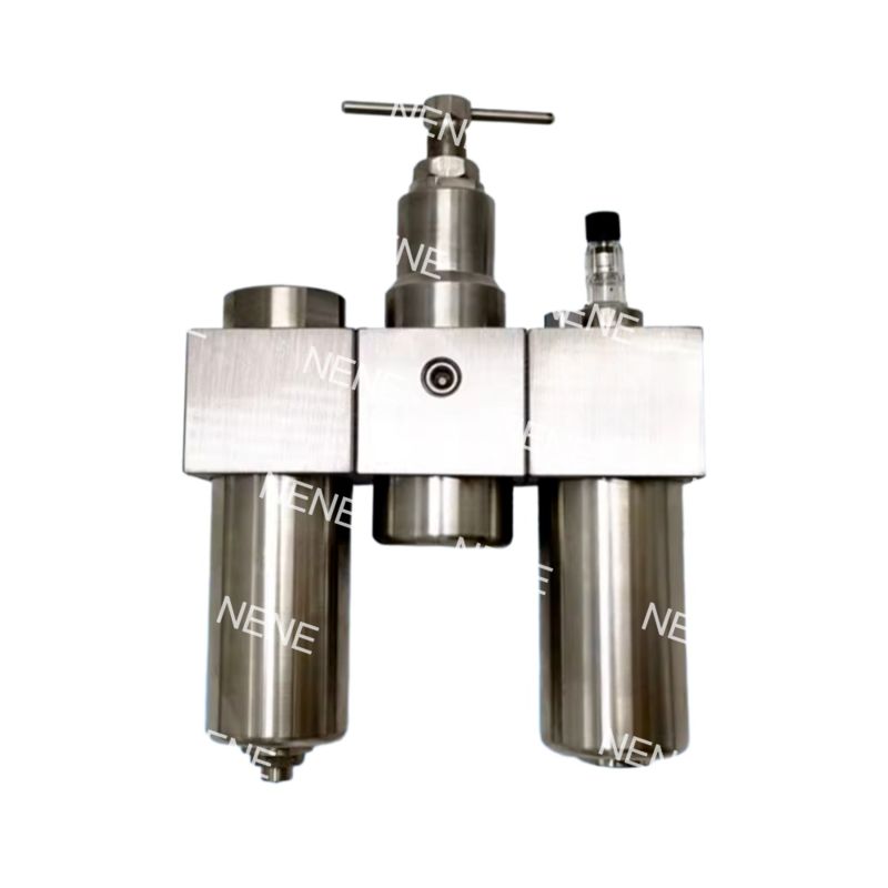 SFSRSL200 Τριπλό σύνολο από ανοξείδωτο χάλυβα SUS316 Ρυθμιστής πνευματικού φίλτρου λιπαντήρα G1/4 Ρυθμιστής πίεσης