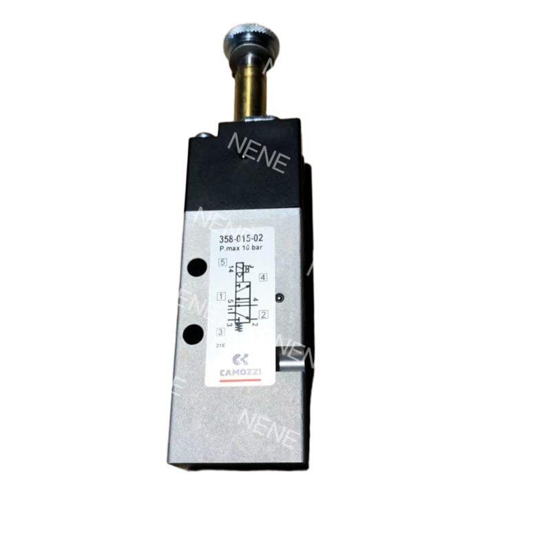 CAMOZZI 358-015-02-G77 Σολενοειδής βαλβίδα 5/2 Δρόμος 1/8" 24V DC 3.1W / 48V AC 3.8VA