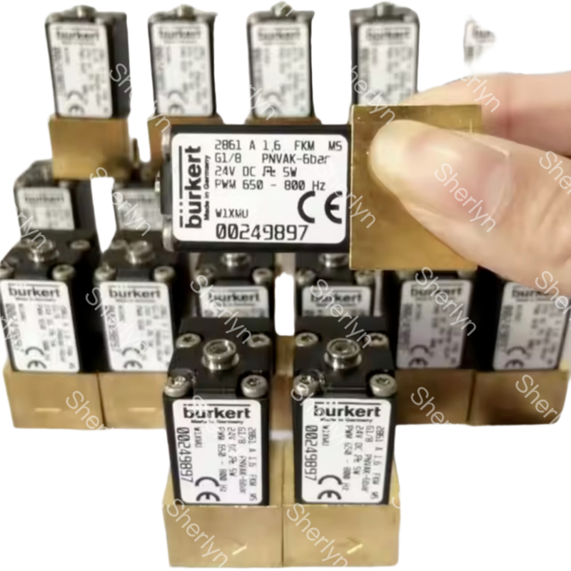 Burkert 6281 Τύπος 00221845 G1/2 NBR Σφραγισμένο σώμα βαλβίδας από χαλκό AC24V