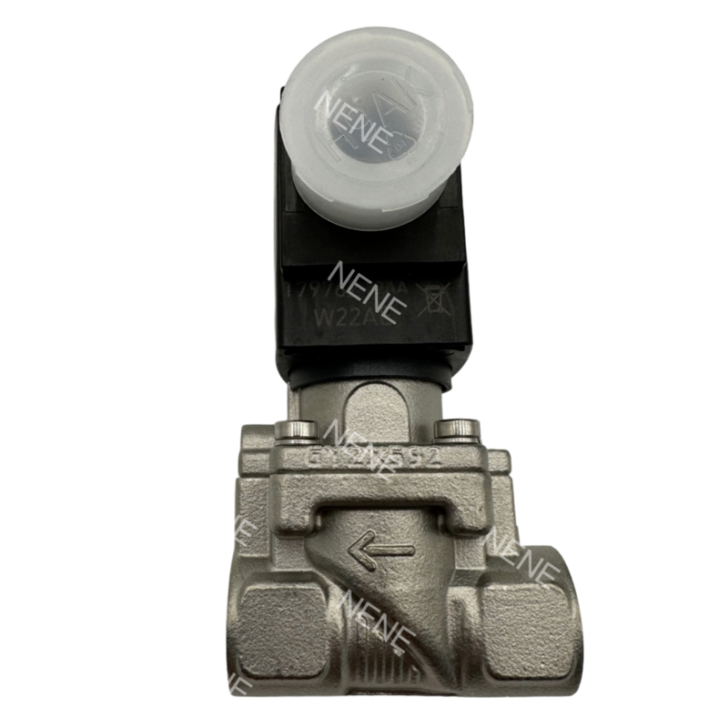 00322544/00322545/00322546 Βαλβίδα με ηλεκτρομαγνητική λειτουργία από ανοξείδωτο χάλυβα G3/8 Τύπος 6281 0.2-16bar -30~+90℃