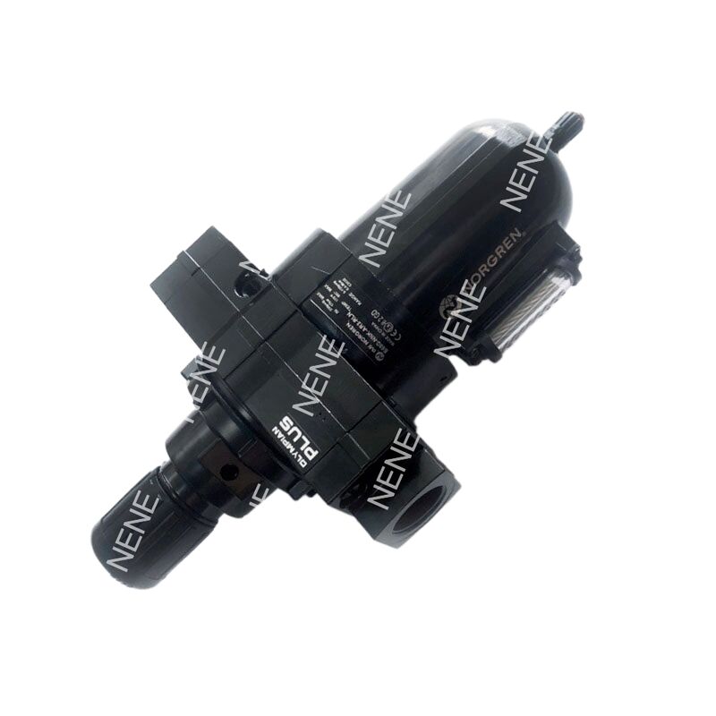 NORGREN Ολυμπιακός Plus ρυθμιστής φίλτρου B68G-8AK-AR3-RLN Αυτοματοποιημένος ρυθμιστής φίλτρου αποχέτευσης Norgren