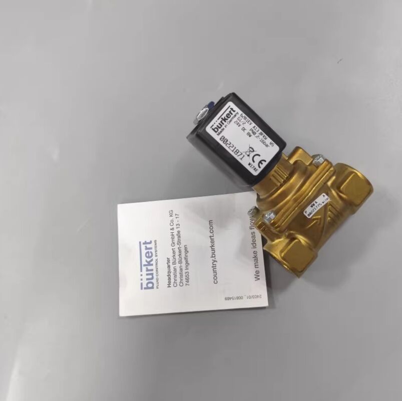 00221871 00221872 00221873 BURKERT G1/2 6281EV A 2/2 Κανονικά Κλειστό 13.0 Οπή Ροής FKM Σφραγισμένο Σώμα Βαλβίδας από Ορείχαλκο