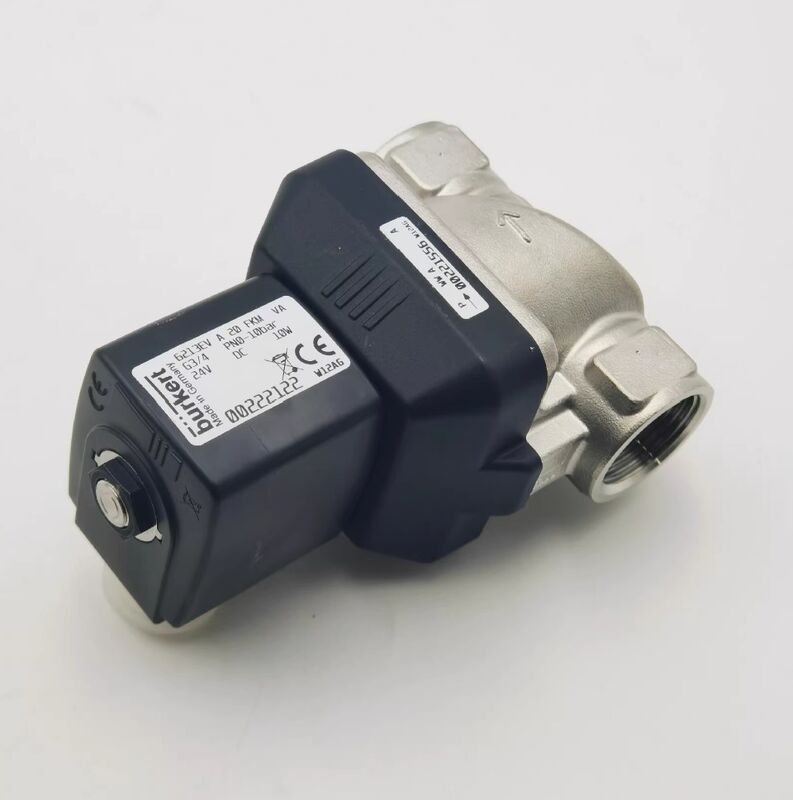 BURKERT 00222126 00222127 00222129 6213EV G1 Βαλβίδα Σωληνοειδούς από ανοξείδωτο χάλυβα Βαλβίδα νερού Βαλβίδα εξαγωγής