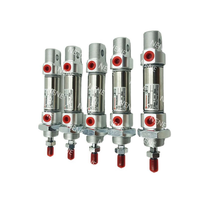 RM/28010/160 Κύλινδρος Roundline IMI NORGREN Ø10mm 160mm Διαδρομής Heavy Duty Short Profile Συμβατός με Διακόπτη Reed