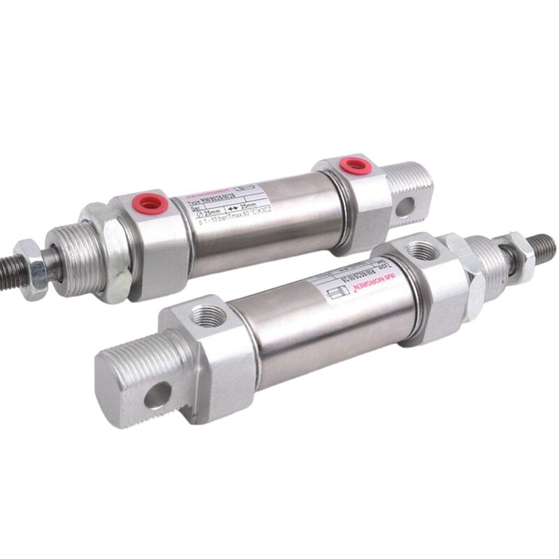 Ø12×50mm RM/28012/50 Κύλινδρος από ανοξείδωτο χάλυβα μικρής διαδρομής NORGREN Ιδανικός για Αυτοματισμό