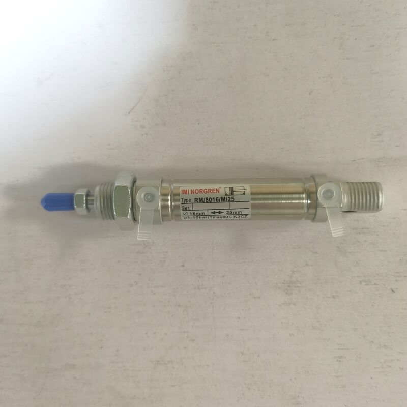 Ανοξείδωτο ατσάλινο πιστόνι κυλίνδρου πνευματικού κυλίνδρου RM/28010/100 RM/28010/M/100 NORGREN