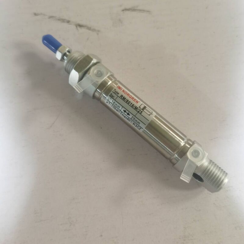 NORGREN RM/8010/20 Κυλίνδρος Πνευματικός Διπλής Ενέργειας με Διάμετρο 10mm, Διαδρομή 20mm και Μαγνητικό Έμβολο