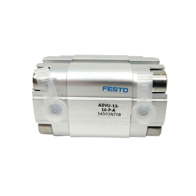 Συσκευασία τροφίμων και ποτών Festo ADVU-16-30-P-A 156512 30mm εγκεφαλικό εσωτερικό νήμα συμπαγές κύλινδρο 16mm διάτρηση διπλής δράσης M5 Port μαγνητικό έμβολο ISO 6432
