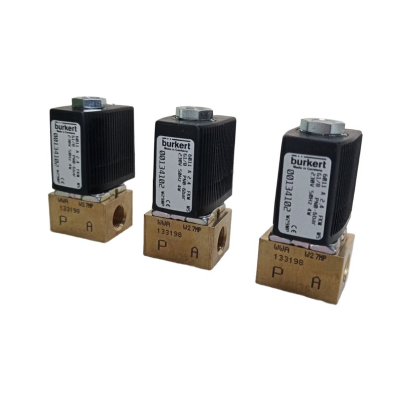 Σειρά 6281 BURKERT 00221884 G1 Σολενοειδής βαλβίδα 2/2 NC για έλεγχο μεσαίων σωλήνων