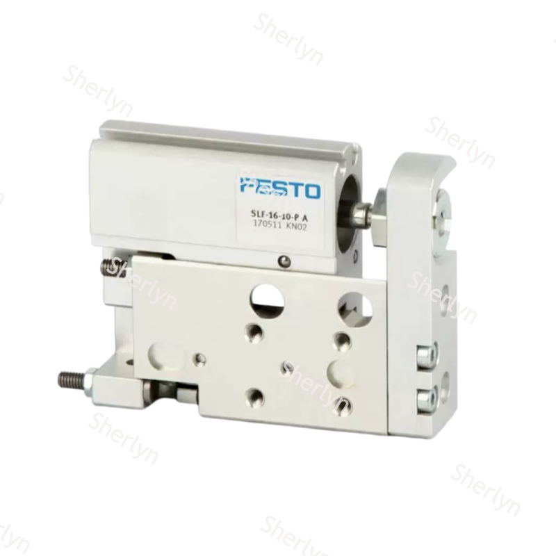 Σε αποθεματισμό FESTO 170504 SLF-6-20-P-A Thin Profile Mini Slide Cylinder 6×20mm Double Acting Aluminum Actuator για ηλεκτρονικό εξοπλισμό δοκιμών