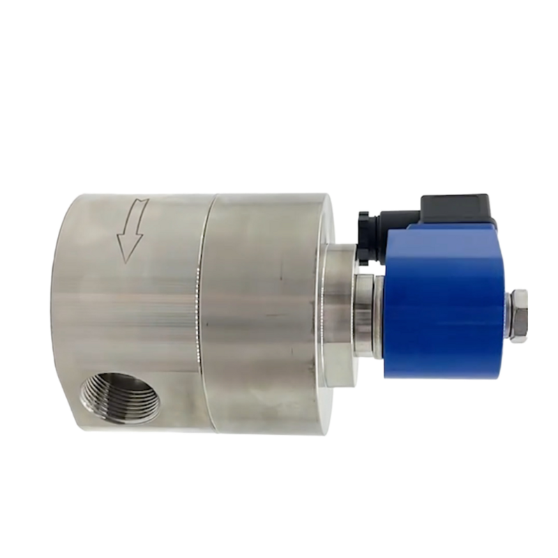 H3S10B02 1/4 ′′ Port Size Light Oil Valve 2 Way Συνήθως κλειστό 10mm Τύπος Τυφλώματος Μέγεθος Σώμα από ανοξείδωτο χάλυβα