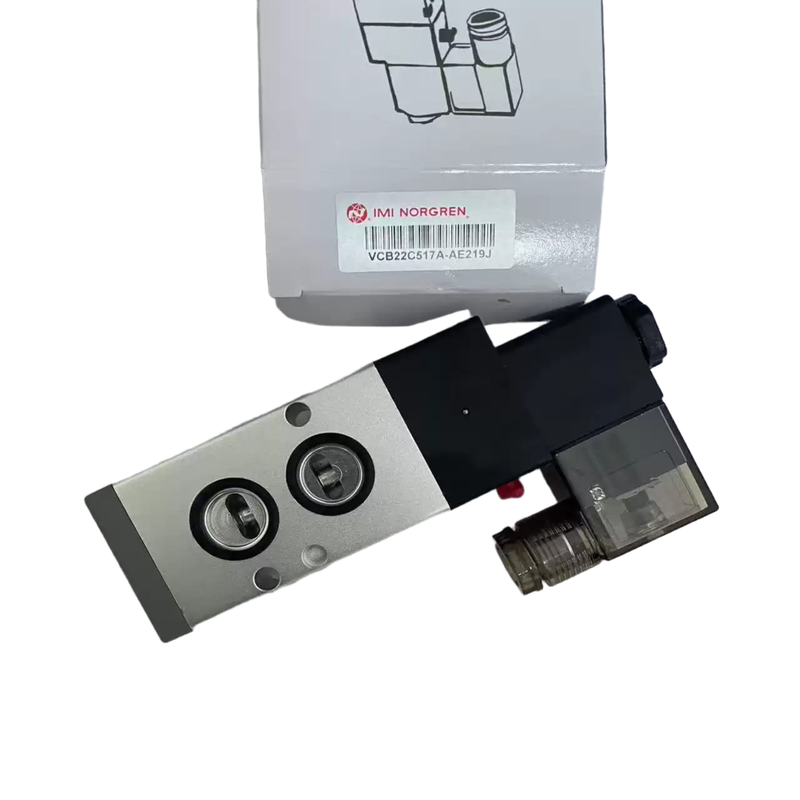 Ηλεκτροβαλβίδα NAMUR IMI NORGREN VCB22C517A-AE219J G1/4 AC220V 5/2 Μονή Πνευματική Βαλβίδα Κατευθυντικού Ελέγχου για Ενεργοποιητή