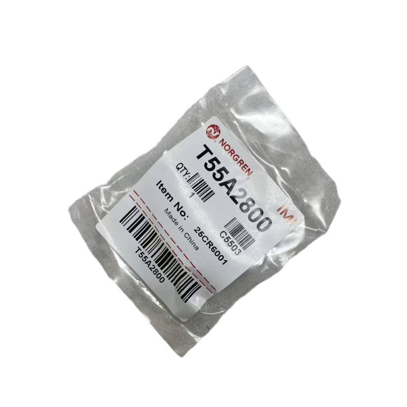 Βαλβίδα αντεπιστροφής με σπείρωμα NPT T55A2800 IMI Norgren 1/4 NPT Ενσωματωμένη Βαλβίδα Μη Επιστροφής Βαλβίδα Αλουμινίου Πνευματική Μονής Κατεύθυνσης Για Αμερικανικό Τυπικό Εξοπλισμό