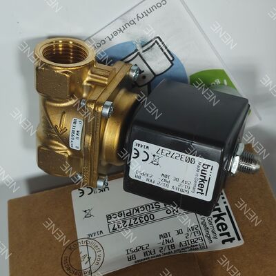 G3/4 Port Industrial Solenoid Valve BURKERT Τύπος 6281 00221874 2/2 Συνήθως κλειστό σώμα από χαλκό FKM Σφραγίδα 13.0 Στρώση DC24V 8W 0.2-16bar 0 έως +120°C