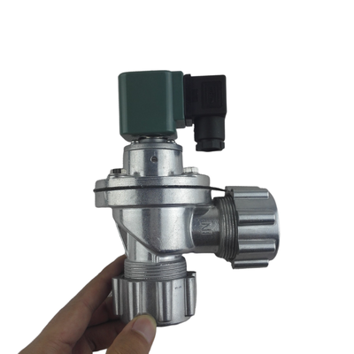 DMF-ZM-20 3/4″ Βαλβίδα Παλμών Γωνιακή Τύπου Παξιμαδιού για Συλλέκτη Σκόνης / Θάλαμο Φίλτρων – Σώμα Αλουμινίου, Διάφραγμα NBR