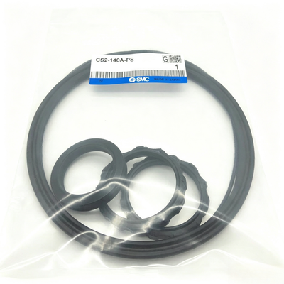 Σετ Επισκευής Συμβατού Κυλίνδρου SMC CS1-300A-PS / CS2-300A-PS NBR Σφραγιστικά Ανταλλακτικά Περιλαμβάνει Δακτύλιο Υαλοκαθαριστήρα για Αντικατάσταση Βαρέως Τύπου Κυλίνδρου CS1 CS2