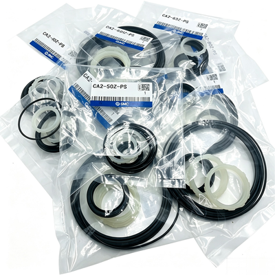 CA2-80Z-PS Σετ Επισκευής Σφραγίδας Ταιριάζει SMC 80mm Διάμετρος Κύλινδρος CA2 Επαναφορά Ρυθμιζόμενης Απόδοσης Αντικραδασμικής Προστασίας για Εξοπλισμό Πνευματικής Γραμμής Παραγωγής